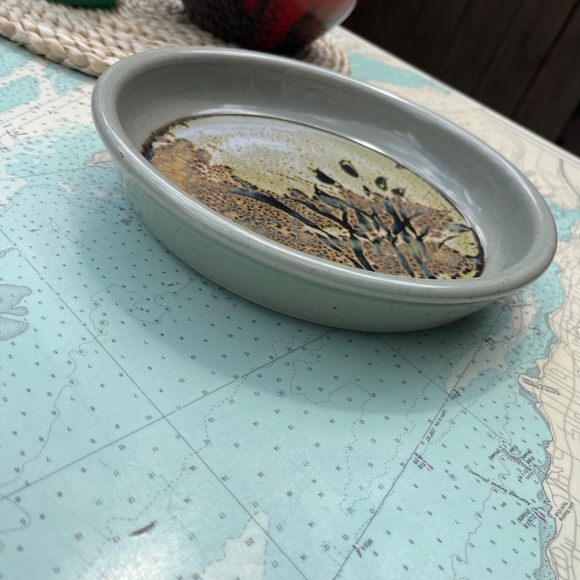 Vintage Reddick Hand Thrown Ceramic Pottery Platter - Picture 2 of 3